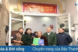 Bàn giao hỗ trợ kinh phí xây nhà cho hội viên cựu TNXP khó khăn TP Thanh Hóa