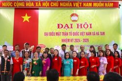 Đại hội điểm Mặt trận Tổ quốc Việt Nam xã Hà Tam nhiệm kỳ 2024-2029 thành công tốt đẹp