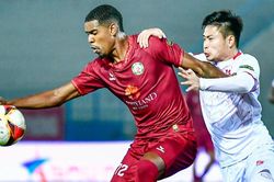 Quy Nhơn Bình Định thắng trận thứ 3 liên tiếp, lên ngôi nhì bảng V.League