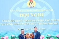 Chỉ định đồng chí Nguyễn Chính Hữu giữ chức Chủ tịch Công đoàn Viên chức thành phố Hà Nội