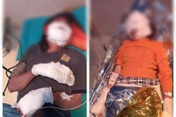 Cặp vợ chồng bị bỏng nặng vì điện thoại phát nổ lúc sạc pin