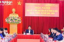 Tổng kết 15 năm thực hiện Đề án trang bị sách cho cơ sở xã, phường, thị trấn