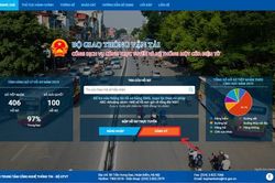 Cổng dịch vụ công Bộ GTVT được xếp hạng A