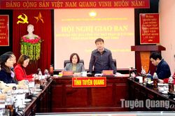 Giao ban đánh giá kết quả công tác Mặt trận quý IV-2023