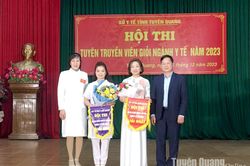 Hội thi tuyên truyền viên giỏi ngành Y tế