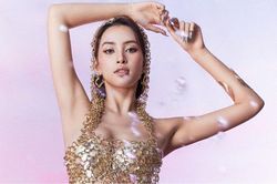 Hoa hậu Tiểu Vy khoe nét ma mị, bí ẩn với trang phục của NTK Lê Ngọc Lâm