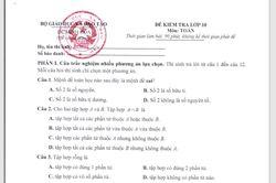 3 dạng thức câu hỏi trắc nghiệm trong Kỳ thi tốt nghiệp trung học phổ thông từ năm 2025