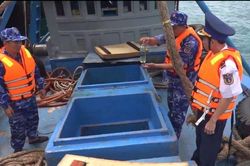 Bà Rịa-Vũng Tàu: Tạm giữ tàu chở 35.000 lít dầu DO không rõ nguồn gốc