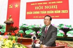 Chủ tịch nước Võ Văn Thưởng: Quân đội hoàn thành toàn diện các nhiệm vụ, đạt kết quả cao hơn năm 2022