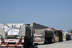 Đoàn xe chở hàng viện trợ của Liên hợp quốc bị quân đội Israel tấn công