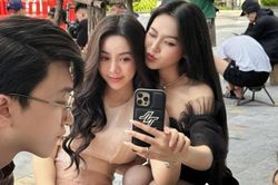 Màn đọ sắc khiến dân tình 'ná thở', Quỳnh Kool và tiểu tam đẹp mê mẩn bảo sao B Trần 'yêu cả 2'