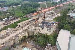 Hơn 600 nhân sự thi công dự án 2 tuyến giao thông kết nối Sân bay Long Thành