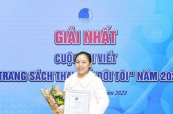 Cô gái xứ Nghệ đoạt giải cuộc thi viết 'Trang sách thay đổi đời tôi'