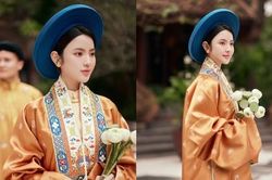 Ngắm trọn bộ ảnh cưới của Quang Hải - Chu Thanh Huyền: Đẹp như phim cổ trang