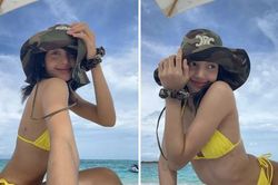 Lisa (BlackPink) tung ảnh bikini đón năm mới
