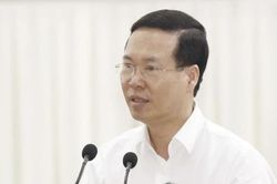 Chủ tịch nước Võ Văn Thưởng dự Lễ bàn giao 1.400 nhà Đại đoàn kết tại Hậu Giang