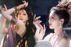 Triệu Lộ Tư hóa thần nữ Đôn Hoàng, tưởng đẹp thế nào hóa ra vẫn bị Bạch Lộc áp đảo