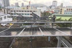 Lắp điện mặt trời áp mái ở trụ sở các cơ quan: Đề tài có tính ứng dụng cao