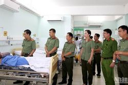 An Giang: Một sĩ quan Công an bị thương khi làm nhiệm vụ