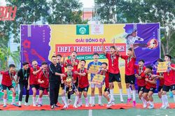 Trường THPT Chu Văn An vô địch Giải bóng đá các trường THPT Thanh Hóa lần thứ VII