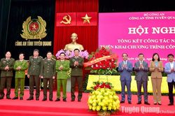 Quyết tâm xây dựng lực lượng Công an Tuyên Quang thật sự trong sạch, vững mạnh, chính quy, tinh nhuệ, hiện đại