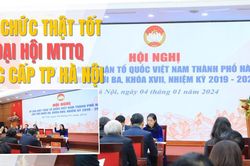 Chuẩn bị và tổ chức thật tốt đại hội MTTQ các cấp TP Hà Nội