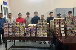 Hà Tĩnh: Triệt phá hai đường dây buôn bán, tàng trữ hơn 324kg pháo nổ