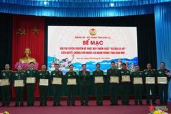 Bộ Chỉ huy Quân sự tỉnh Sơn La tổ chức Hội thi tuyên truyền phẩm chất Bộ đội Cụ Hồ