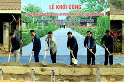 Hơn 2,5 tỷ đồng xây dựng đường nội bản Món Hà