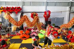 May rồng vàng nghìn vảy 'độc đáo' biểu diễn Tết Giáp Thìn 2024