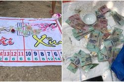Triệt xóa tụ điểm đánh bạc có người cảnh giới
