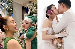 Minh Hằng kết thúc 'năm tuổi' viên mãn: Sinh con trai đáng yêu, tràn đầy hạnh phúc ôm tình yêu vào lòng