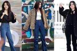 Phong cách diện quần jeans của Han So Hee: Phối đồ dịu dàng hay cá tính cũng đều đẹp xuất sắc