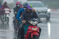 Miền Bắc mưa phùn, ban ngày nhiệt cao đến 26 độ