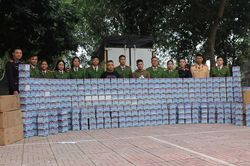 Nhập lậu pháo nổ giấu trong căn nhà hoang