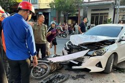 Sa Thầy: Tai nạn giao thông làm 2 người bị thương
