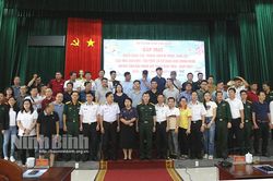 Gặp mặt Đoàn công tác đi thăm, chúc Tết các nhà giàn DKI, tàu trực và cơ quan dân-chính-đảng huyện Côn Đảo nhân dịp Xuân Giáp Thìn