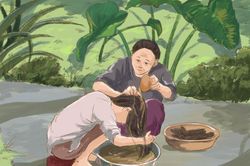 Vấn vương hương bồ kết quê nhà