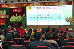 Ra mắt, giới thiệu mô hình điểm Đề án 06