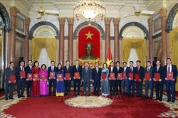 Bổ nhiệm 18 đại sứ Việt Nam ở nước ngoài, nhiệm kỳ 2024 - 2027