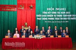 UBND tỉnh phát động phong trào thi đua yêu nước và ký kết giao ước thi đua năm 2024