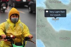 Thủ đô Hà Nội có mưa kéo dài bao nhiêu ngày trong đợt không khí lạnh này?