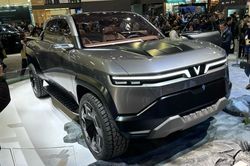Xe bán tải điện VinFast xuất hiện