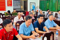 Hơn 100 cá nhân, doanh nghiệp được tuyên truyền các pháp luật về an ninh trật tự