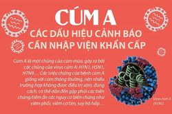Số ca mắc cúm đang gia tăng