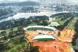 Xử phạt doanh nghiệp xây dựng công trình không phép trong sân golf Đồi Cù Đà Lạt