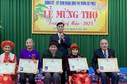 Năm 2024, người bao nhiêu tuổi sẽ được chính quyền chúc thọ, mừng thọ?