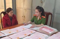 Bắt đối tượng cho 40 người vay 6,3 tỷ đồng với lãi suất 109,5%/năm