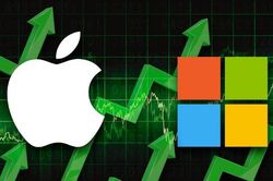 Microsoft sắp soán ngôi công ty giá trị nhất thế giới của Apple