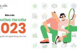 Cụm từ nào được tìm kiếm nhiều trên Cốc Cốc trong năm 2023?